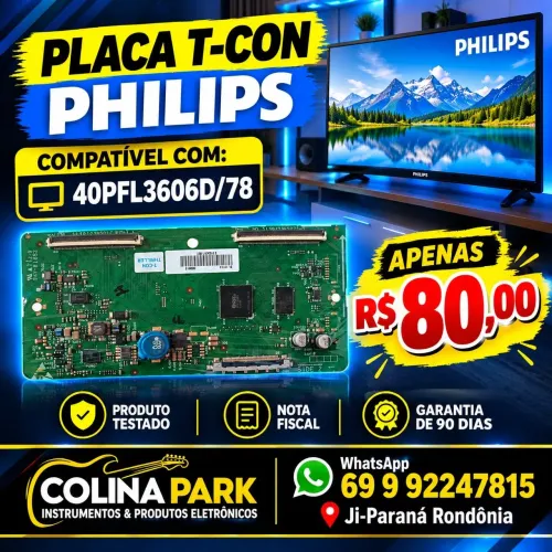 Placa T-con Philips 40PFL3606D/78
