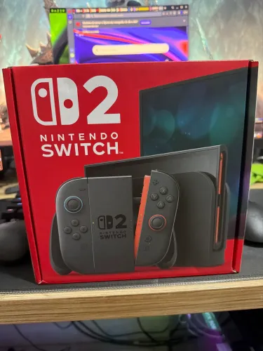 Nintendo switch 2 novo lacrado!