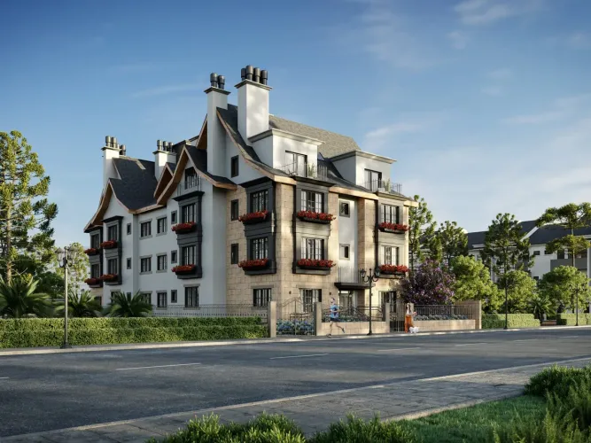Apartamento à venda com 2 quarto, sendo 1 suíte, Saint Emilion - Canela/RS