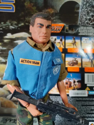 Action Man (cabeça) corpo de Falcon (Estrela) custom  
