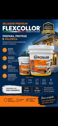 Selador Acrílico e Fundo Preparador 