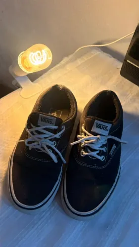 Tênis Vans Original Preto e Branco - Nº 36 - Usado