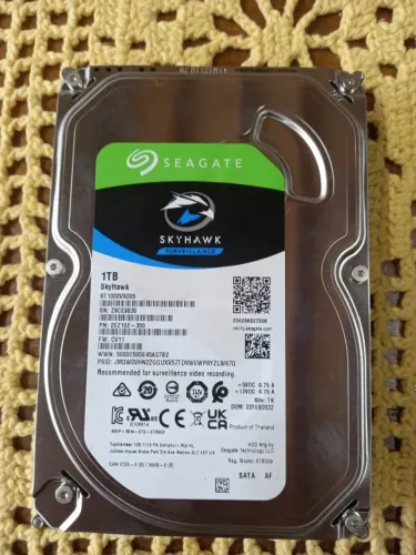 HD DE 1T SEAGATE NOVISSIMO PERFEITO SKYHAWK