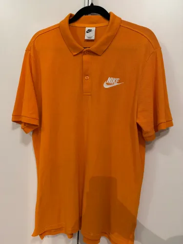 Camisa Polo Nike Masculina Laranja - Original - Tamanho G