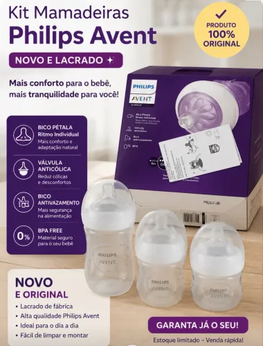 Kit de mamadeira novas