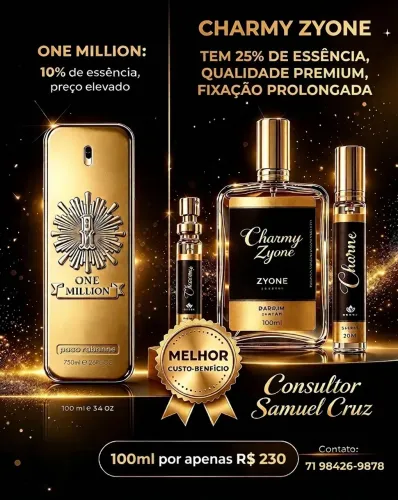 Perfume Zyone Chamy - One Million