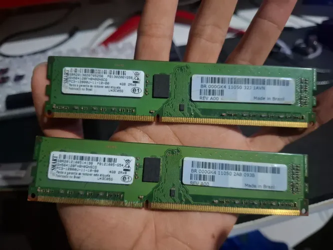 8 gb de ram ddr3 2x4