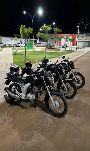 Motos disponíveis para locação 