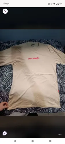 Camiseta original Chronic x Manofler G Oversized