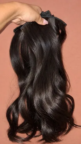 Cabelo Humano Brasileiro do Sul, já na fita adesiva