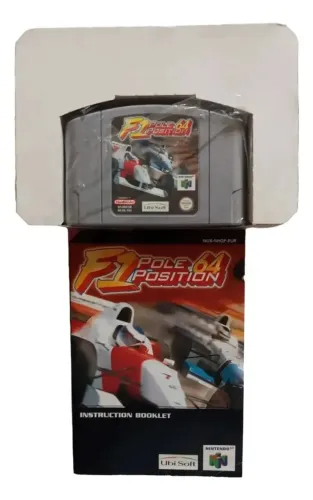 F1 Pole Position 64 Completo Na Caixa Nintendo 64 # (Usado)