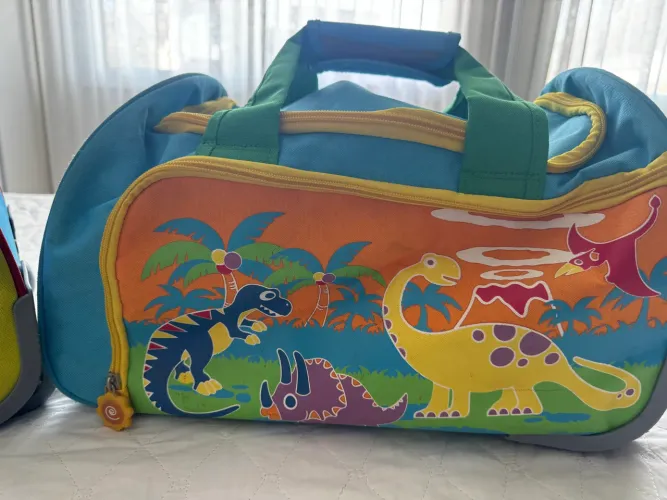 2 Malas - infantil com rodinhas