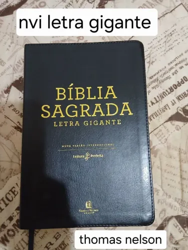 Biblia nvi letra gigante exelente material