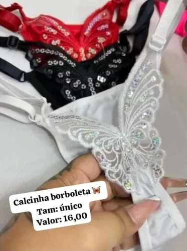 Calcinha borboleta 