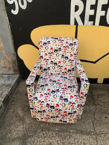 Sofá infantil Super Heróis
