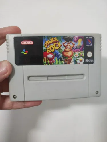 Jogo Chuck Rock - Super Nintendo 
