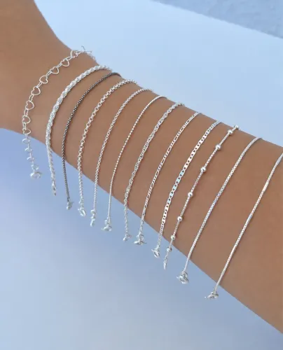 Pulseiras de prata 925