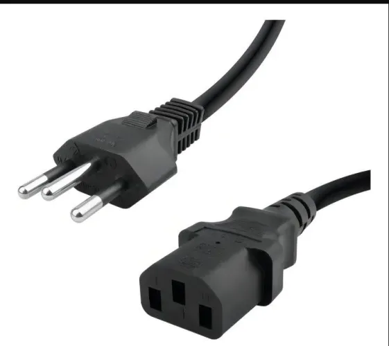 Cabo de força para Desktop Modelo Novo e Antigo, tenho os dois.