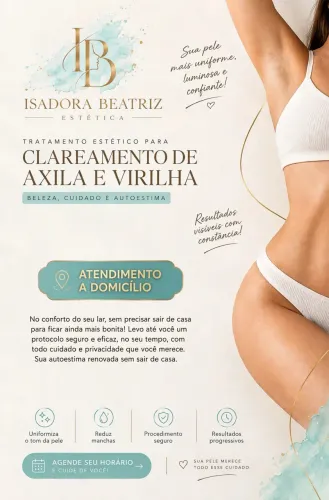 Clareamento corporal (axila, virilha, etc..)