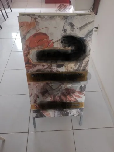 Placa para cavalete 