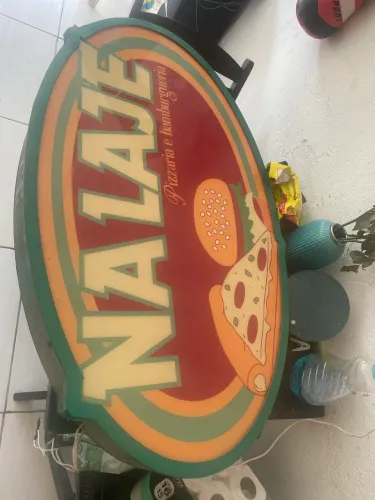 Painel led logo de pizzaria