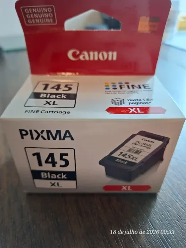 Cartucho XL Preto impressoras Canon 12 ml