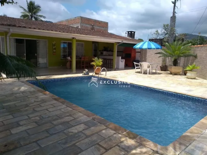 Casa com 3 dormitórios, 112 m² - - Jardim Carolina - Ubatuba/SP