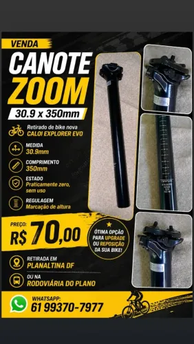 Canote zoom novo