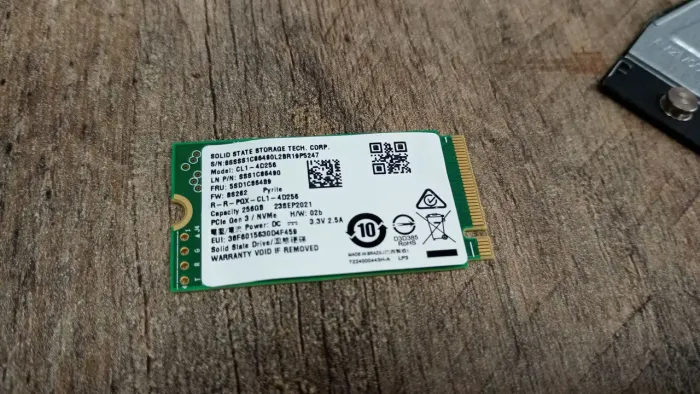 SSD NVMe 256GB M.2 PCIe Gen3 - Rápido e compacto