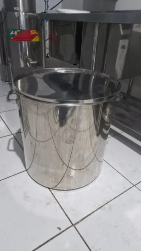 Panela Caldeirão 125 litros inox