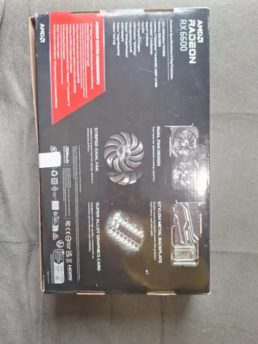 Placa de Vídeo RX 6600 8GB ASRock Challenger GDDR6