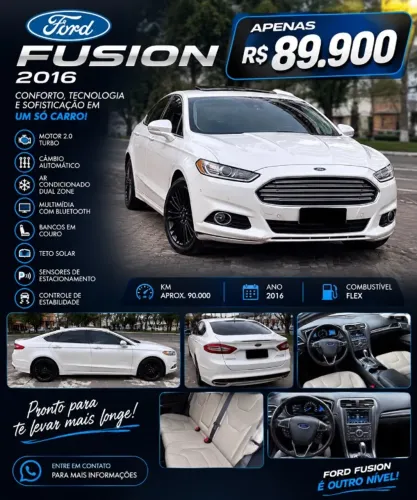 Ford Fusion Titanium 2.0 Gtdi Eco. AWD Aut. 2016