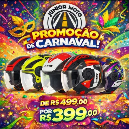 Capacete axxis metro na oferta.