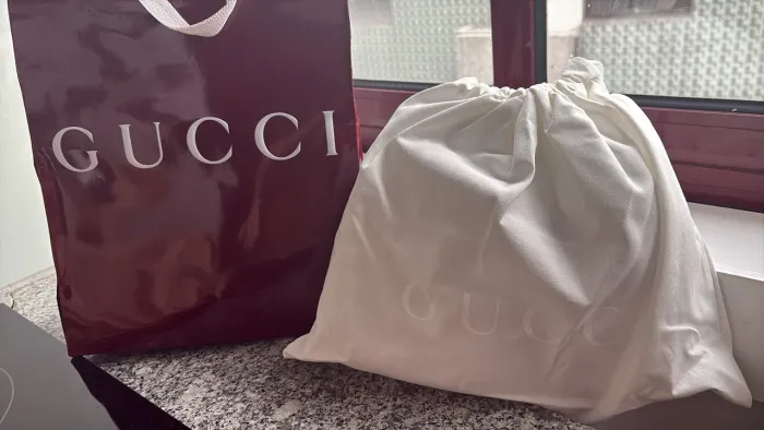 Bolsa Gucci Horsebit 1955 Pequena Preta Original - Comprada em Paris