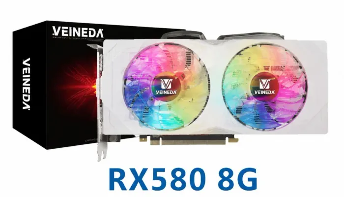 Placa de Vídeo RX 580 8GB GDDR5 | Excelente Estado | Pronta para Uso