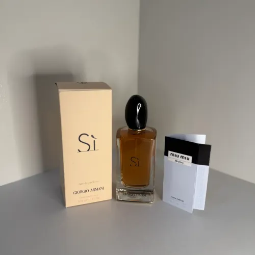 Perfume Importado Giorgio Armani Sì EDP 100ML (Embalagem Antiga) + Brinde