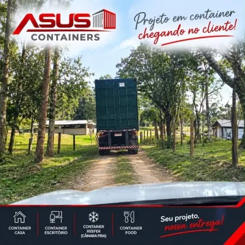 Projeto em Container? Container Frigorífico? É aqui mesmo.