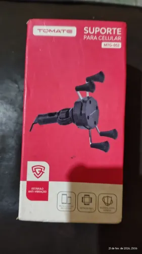 Suporte para celular de motocicleta.