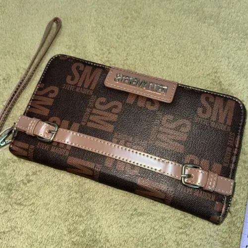 Carteira Clutch Steve Madden Marrom