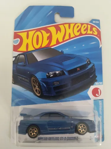 Nissan skyline GTR (BNR34) Hot Wheels