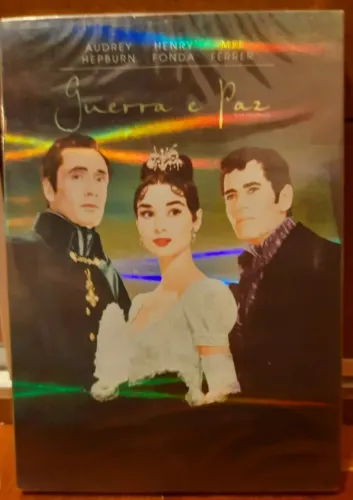 DVD Guerra e Paz Edição Especial - com Audrey Hepburn