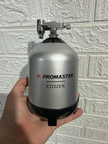 Caixa relógio Citizen tank promaster aqualand