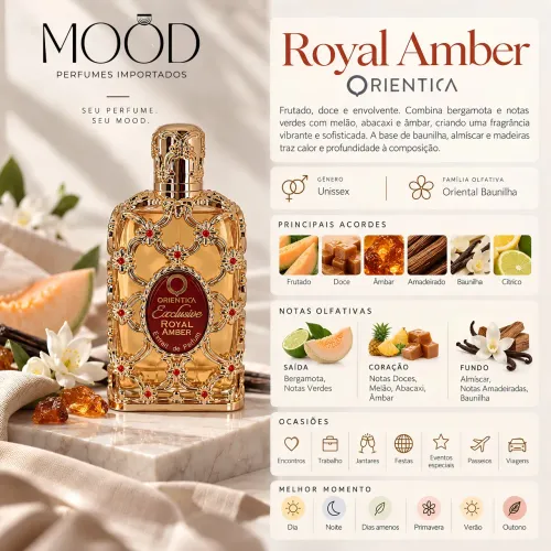 Perfume Árabe Royal Amber Decant