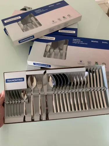 Faqueiro 24 Peças Aço Inox Tramontina