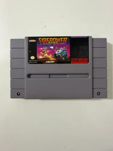 Cartucho Firepower 2000 Original Super Nintendo (SNES) - Sunsoft
