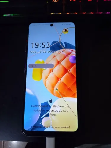 Lg k62+ 128 gb, pra sair rápido 