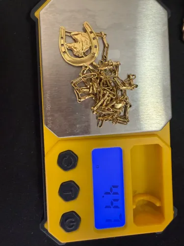 Corrente de ouro 18k 4,47g garantia eterna certificado garantia loja fisica