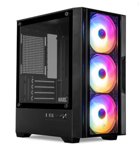(Novo) Gabinete Gamer c 3 Fans RGB, Envio OLX Pay, Passo Cartão, Aproveite