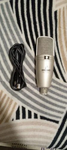 Microfone Condensador Arcano USB