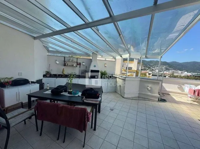 Cobertura com 3 dormitórios à venda, 209 m² por R$ 1.500.000,00 - Saco Grande - Florianópo